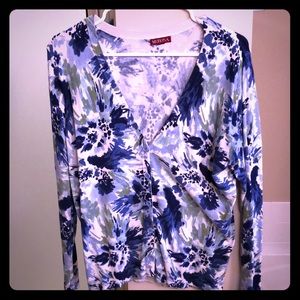Floral cardigan
